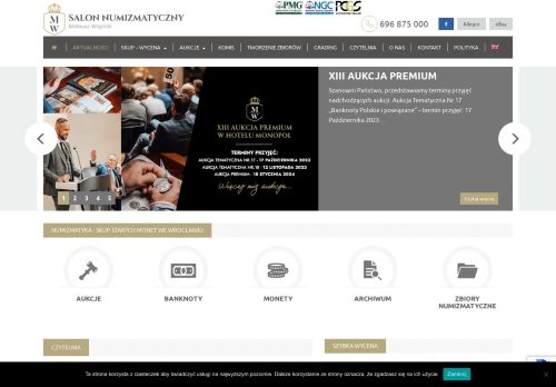 SALON NUMIZMATYCZNY MATEUSZ WÓJCICKI SPÓŁKA Z OGRANICZONĄ ODPOWIEDZIALNOŚCIĄ